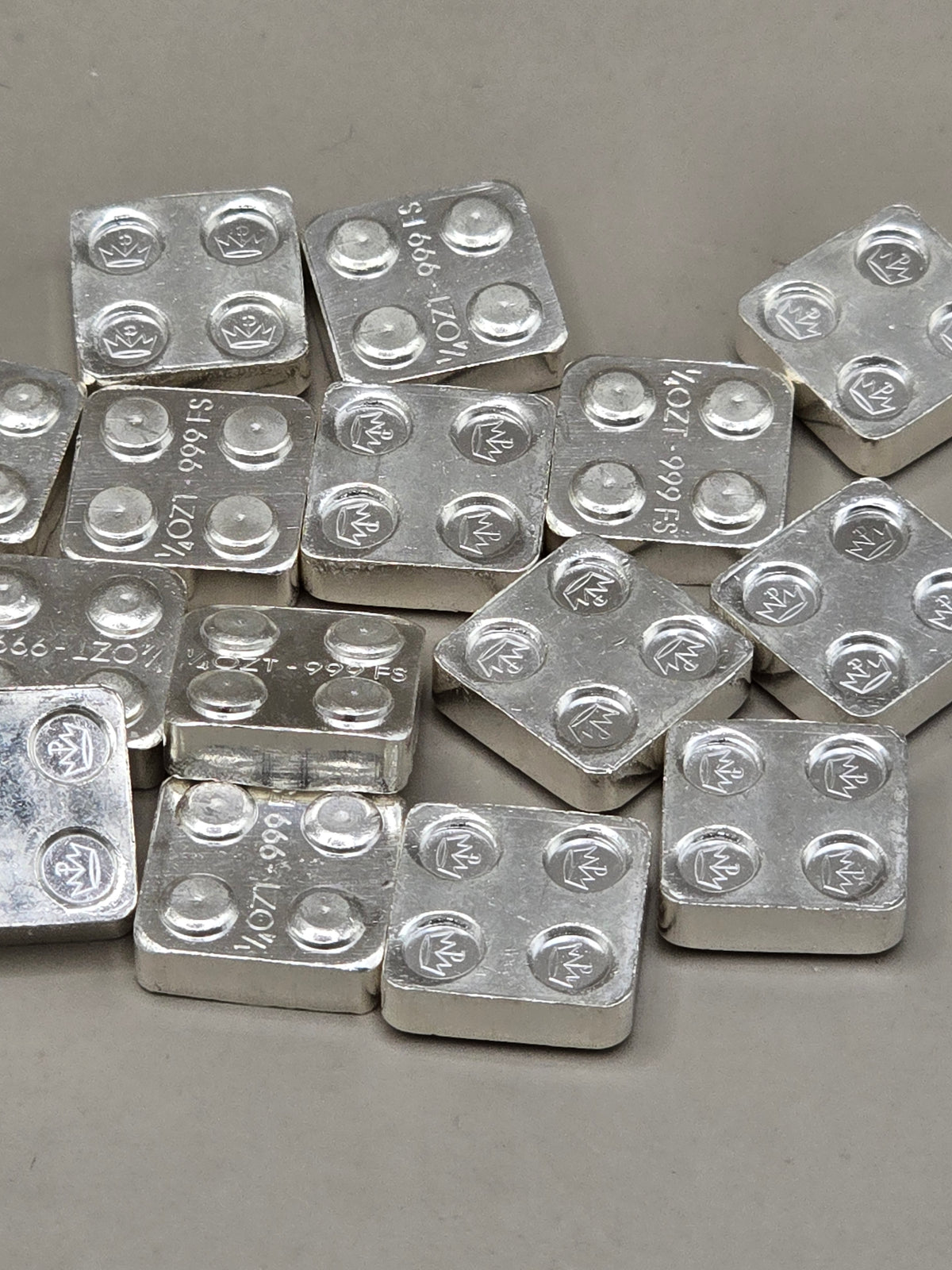 1/4oz silver Building Blocks "lego" like