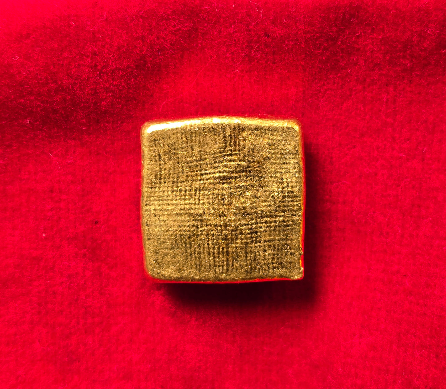 1oz vintage SRM gold bar (bank deposit only)