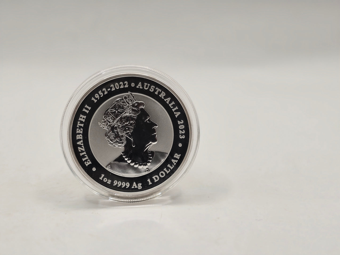 1oz 2023 Dragon & Koi silver coin