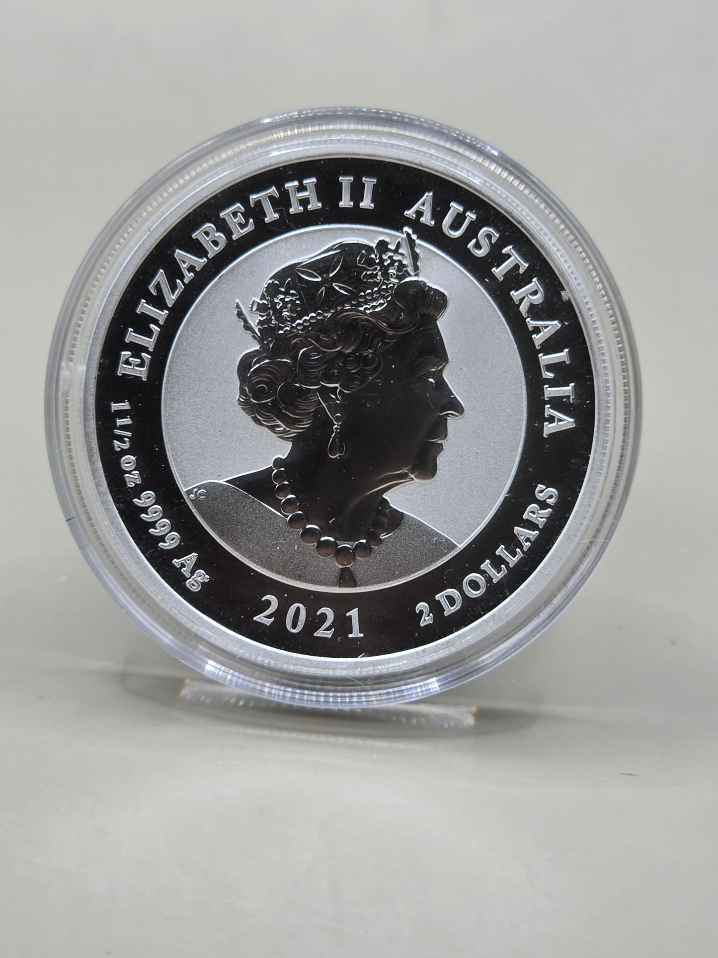 1.5oz 2021 Perth Mint Platypus silver coin