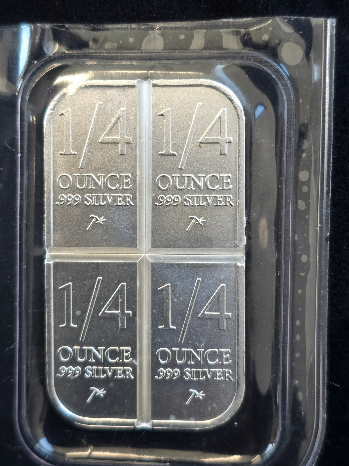 1oz silver bar (divisible into 4 parts)