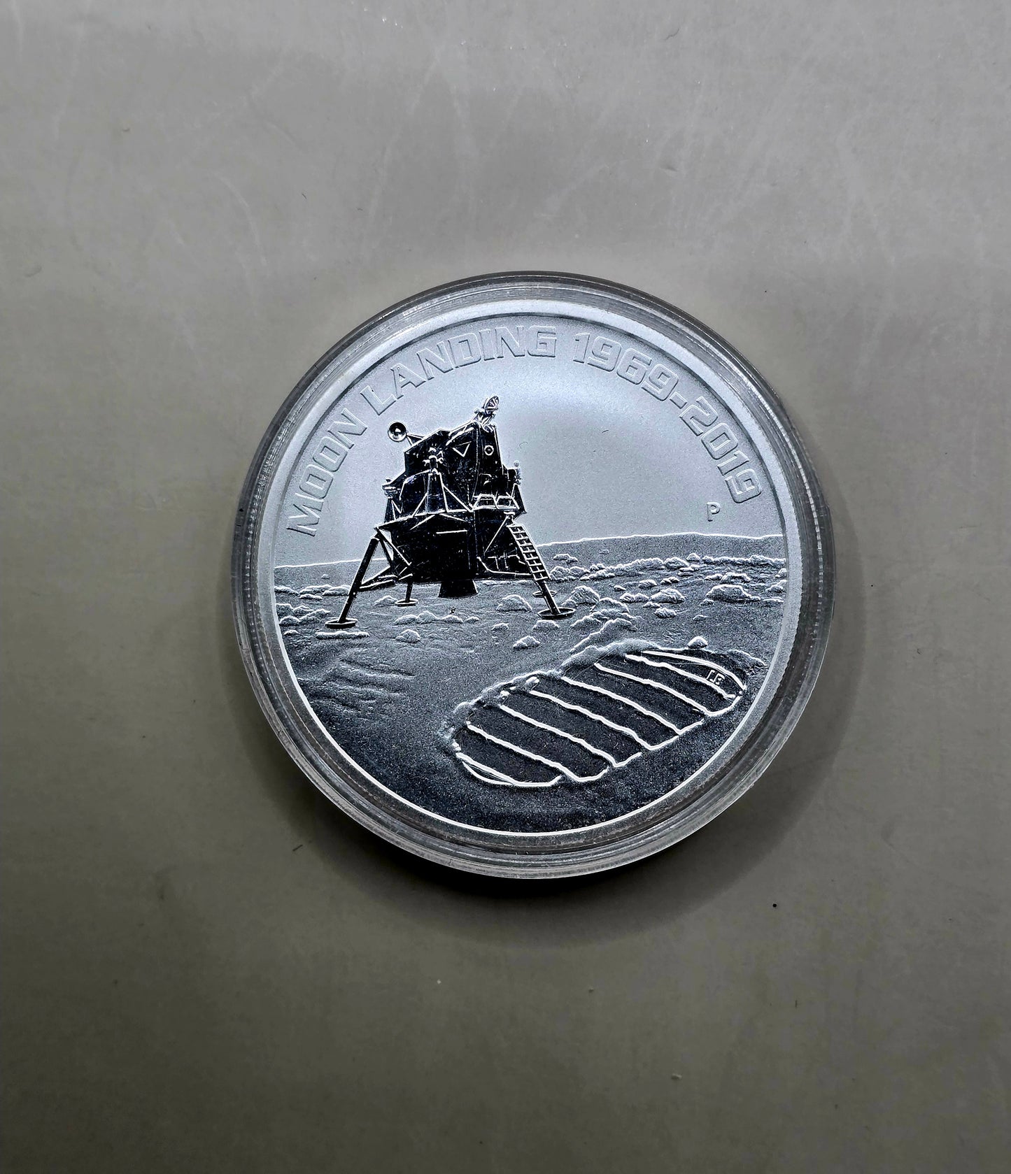 1oz 2019 Moon Landing silver coin