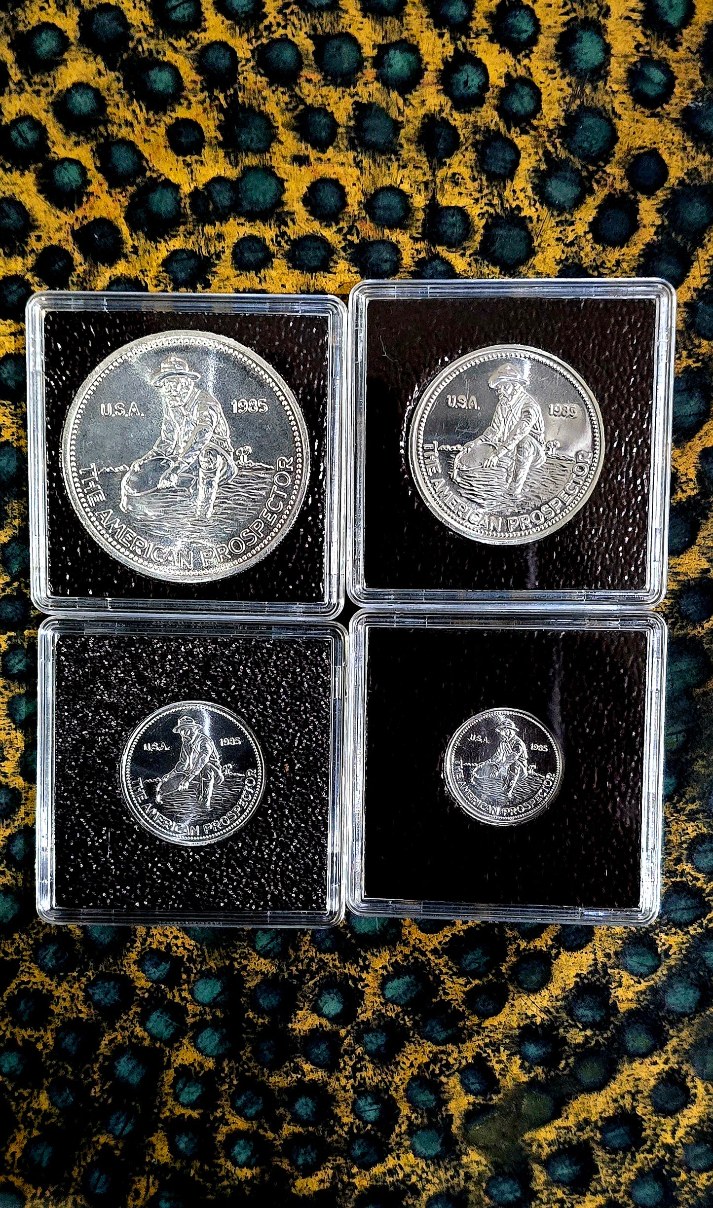 Set of 1985 Engelhard prospector