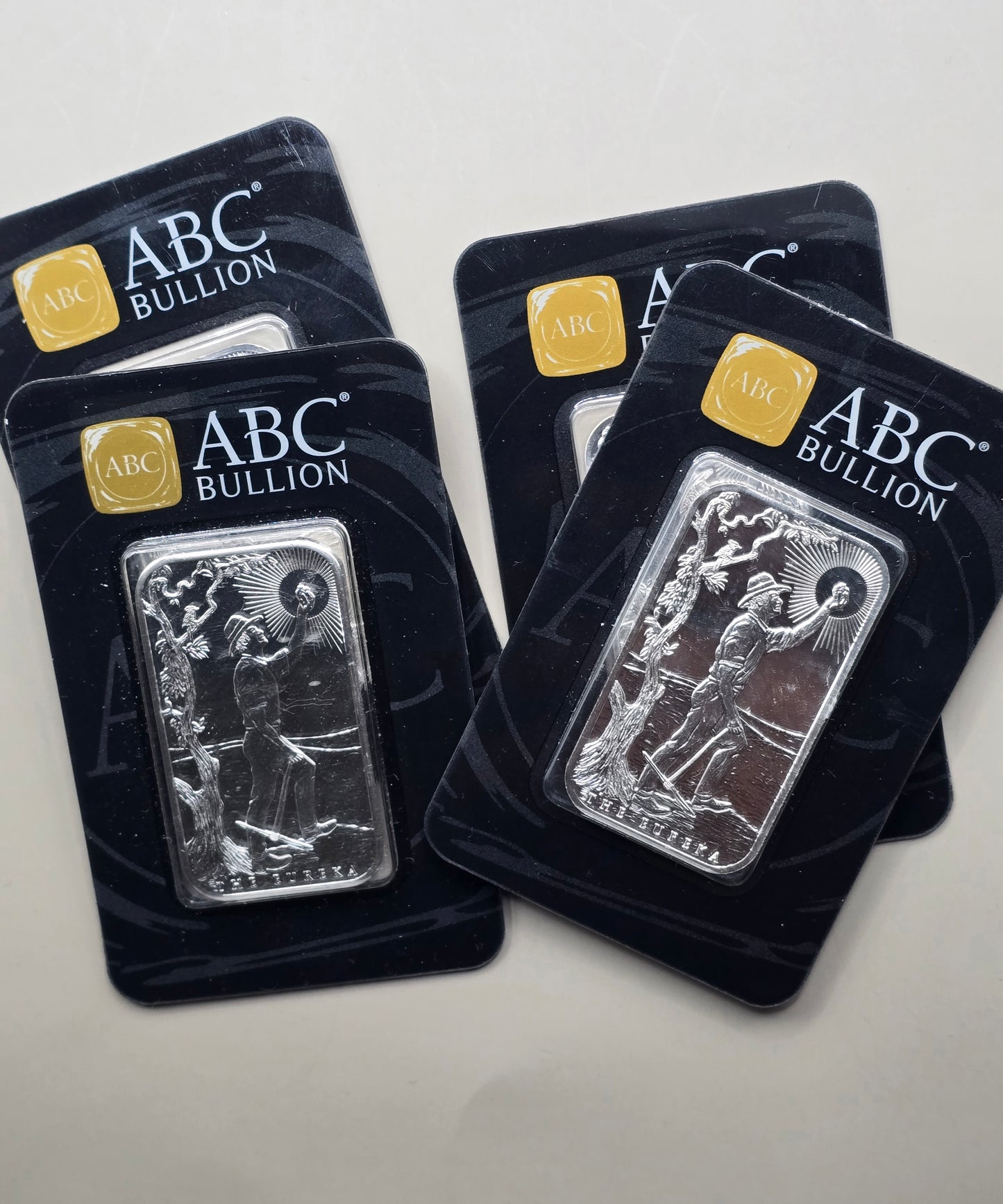 1oz ABC Eureka silver bar