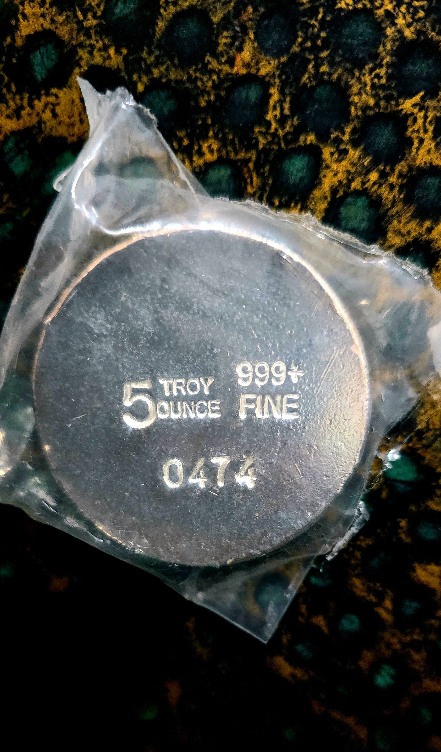 5oz YPS silver bullion