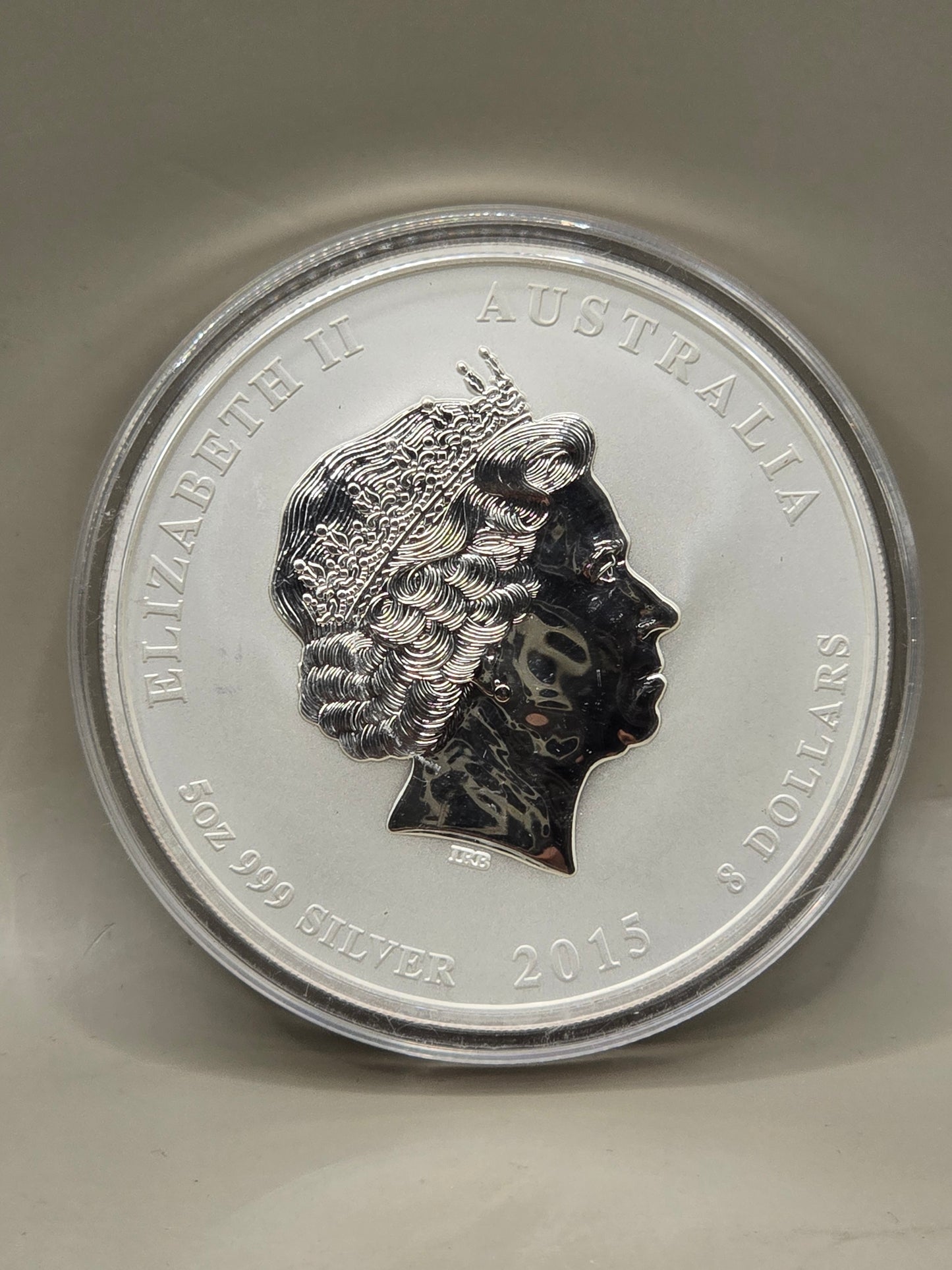 5oz 2015 Series 2 Silver Goat