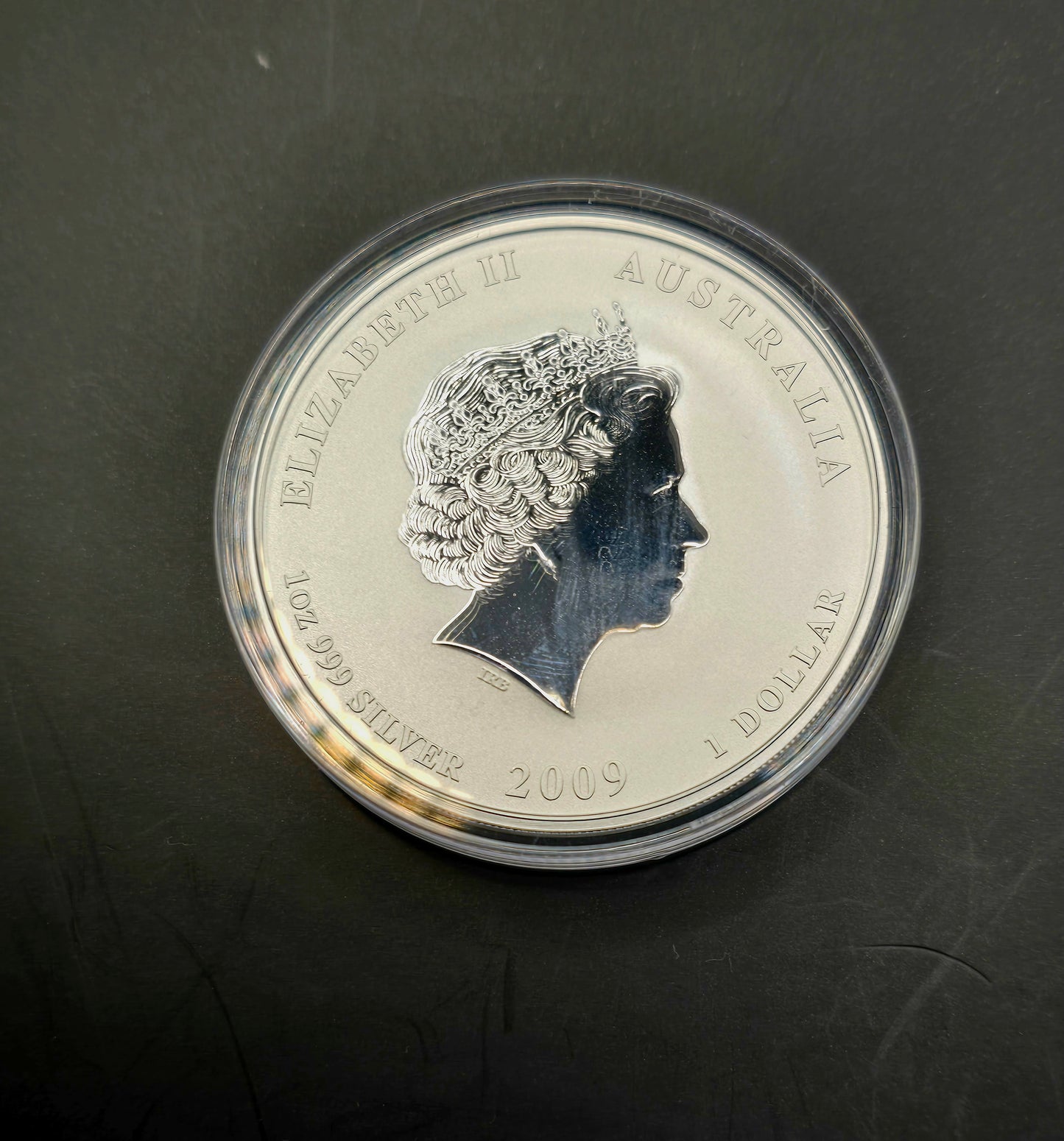 1oz 2009 lunar Ox silver coin