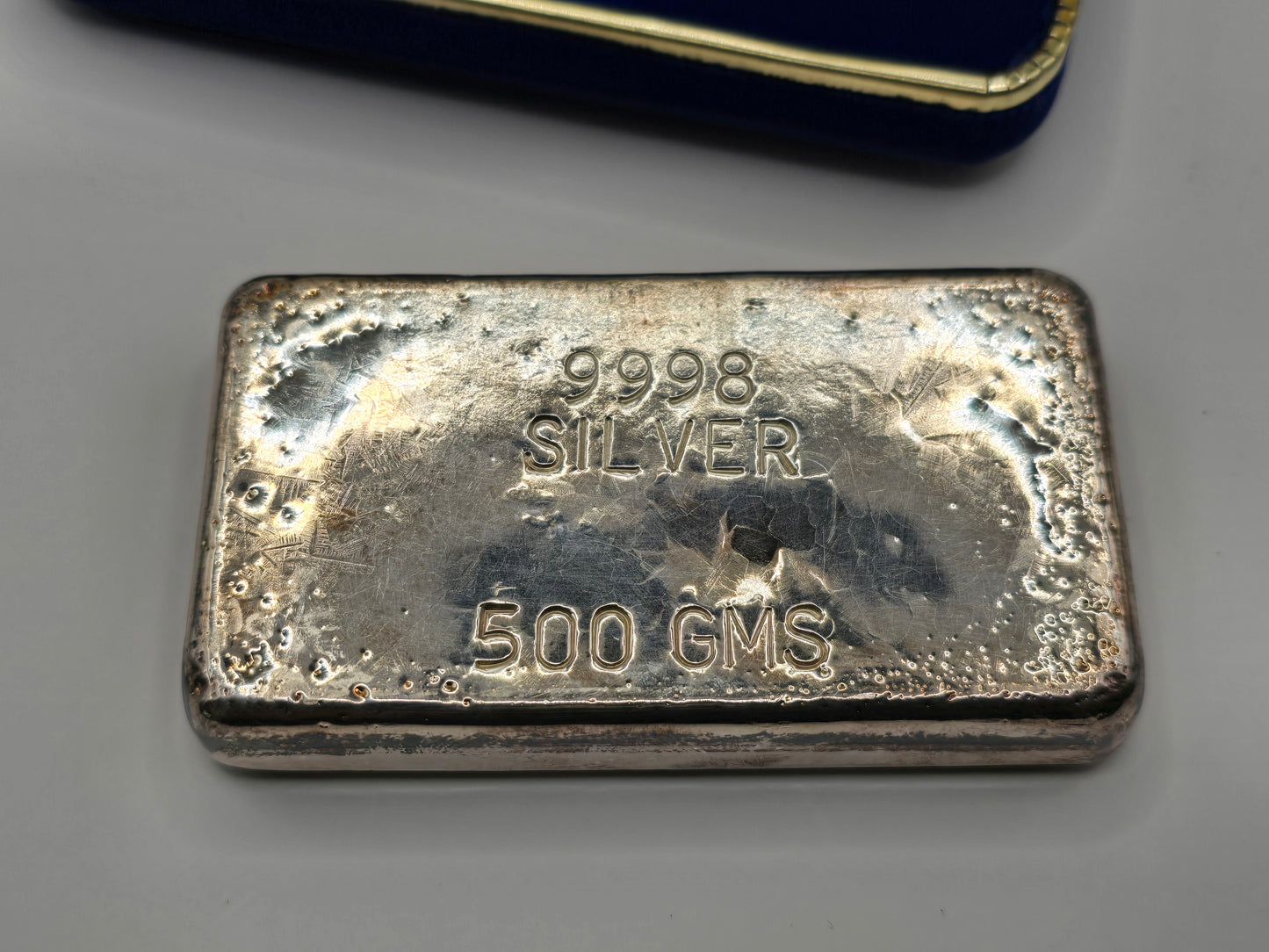 500g Vintage Statebank silver bar