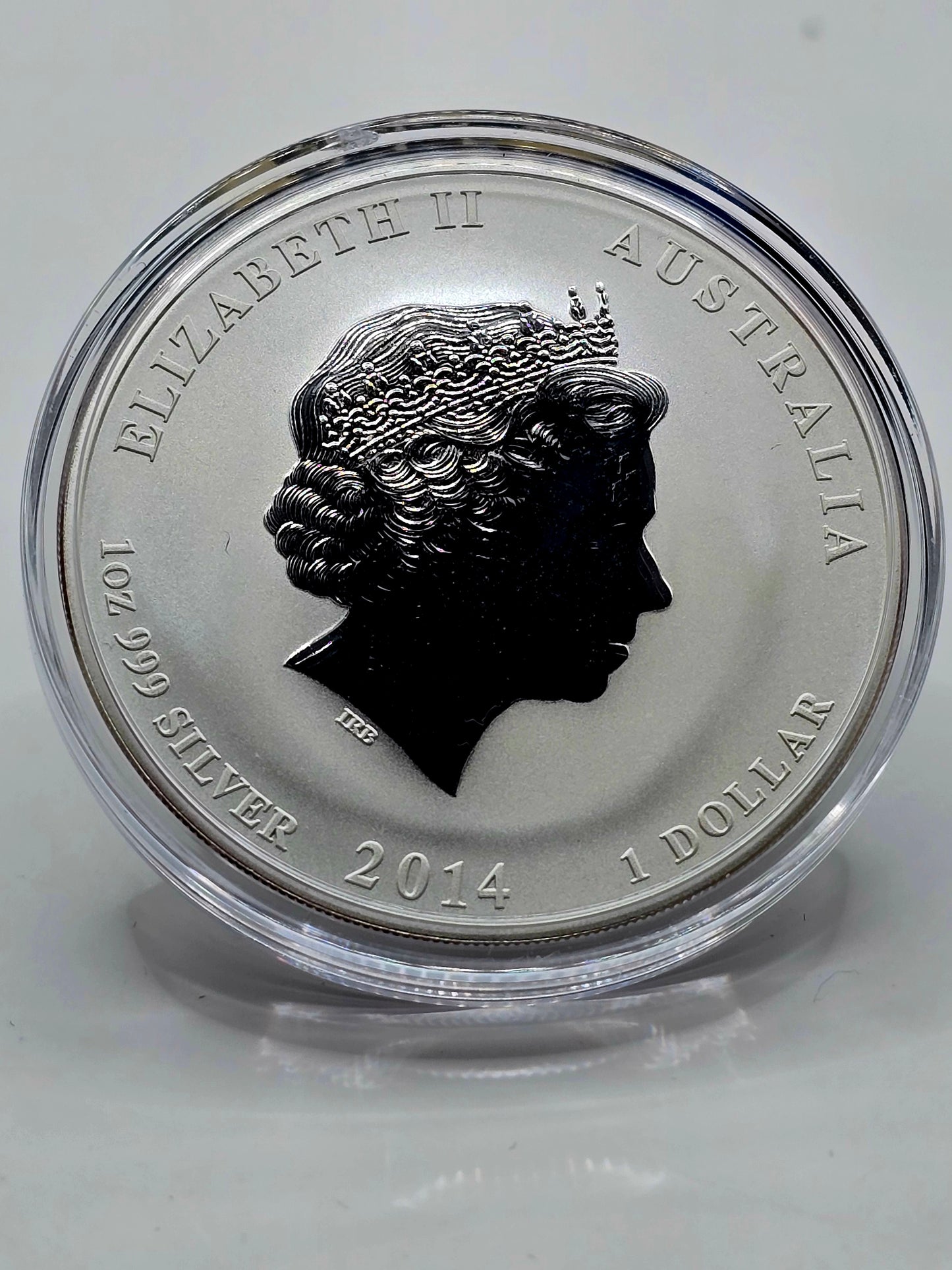 1oz 2014 Lunar Series 2 Horse silver coin