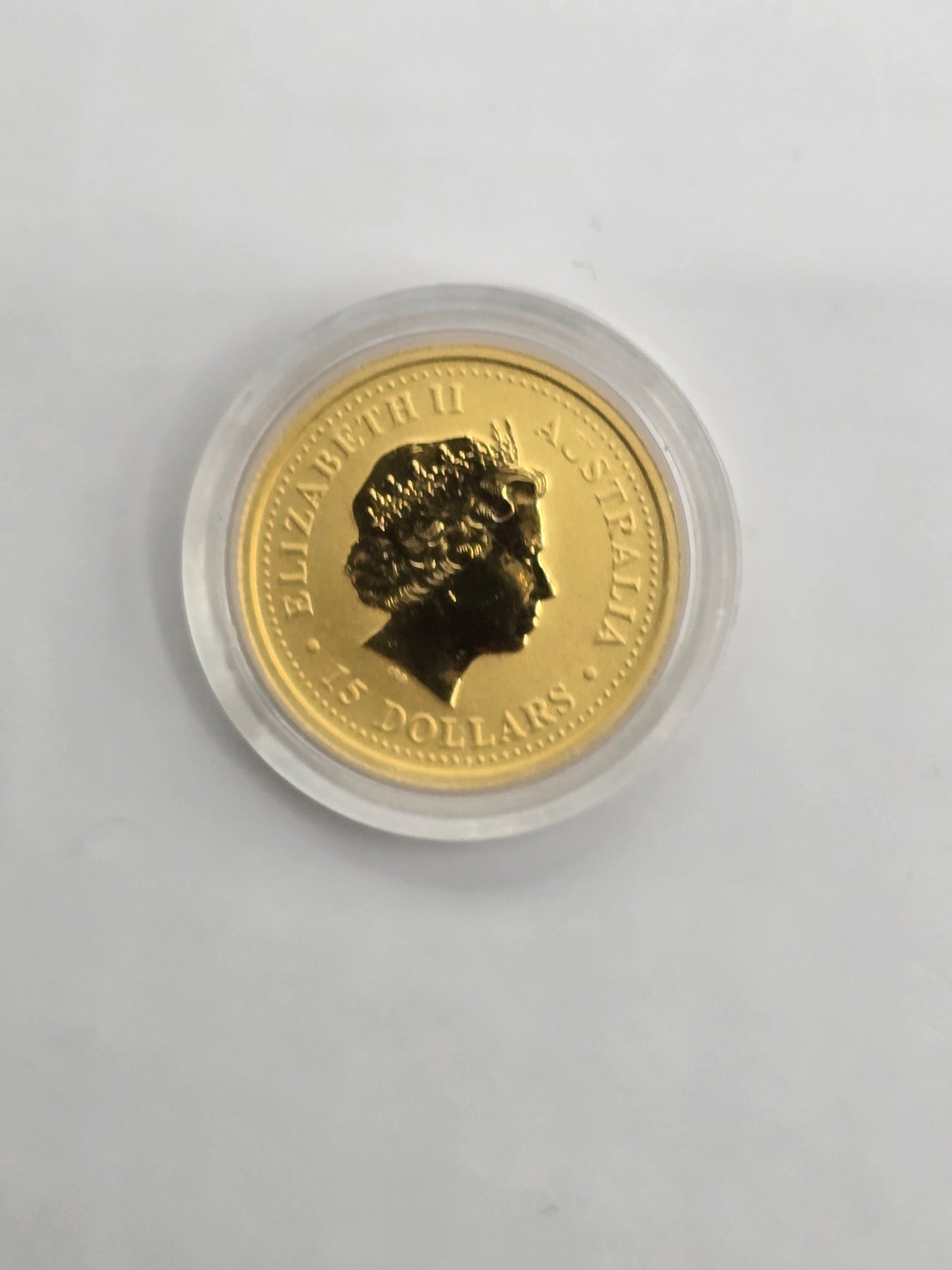 1/10oz 2007 Pig gold coin series 1