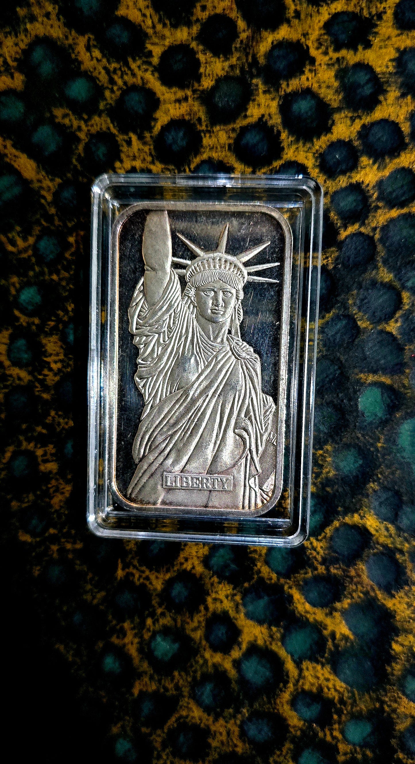 1oz 1986 Engelhard Liberty Trade Silver bar