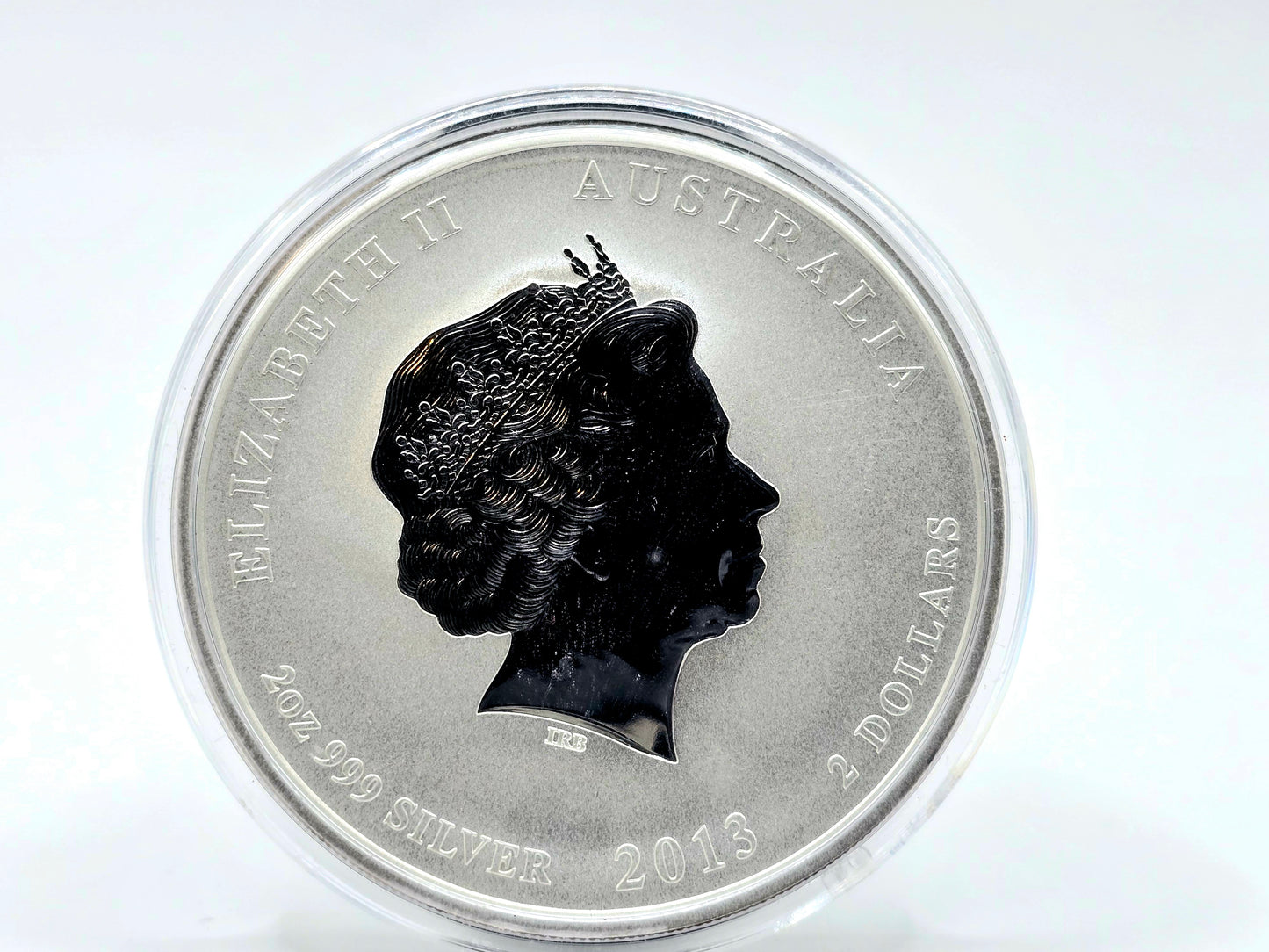 2oz 2013 Series 2 Lunar Snake silver coin