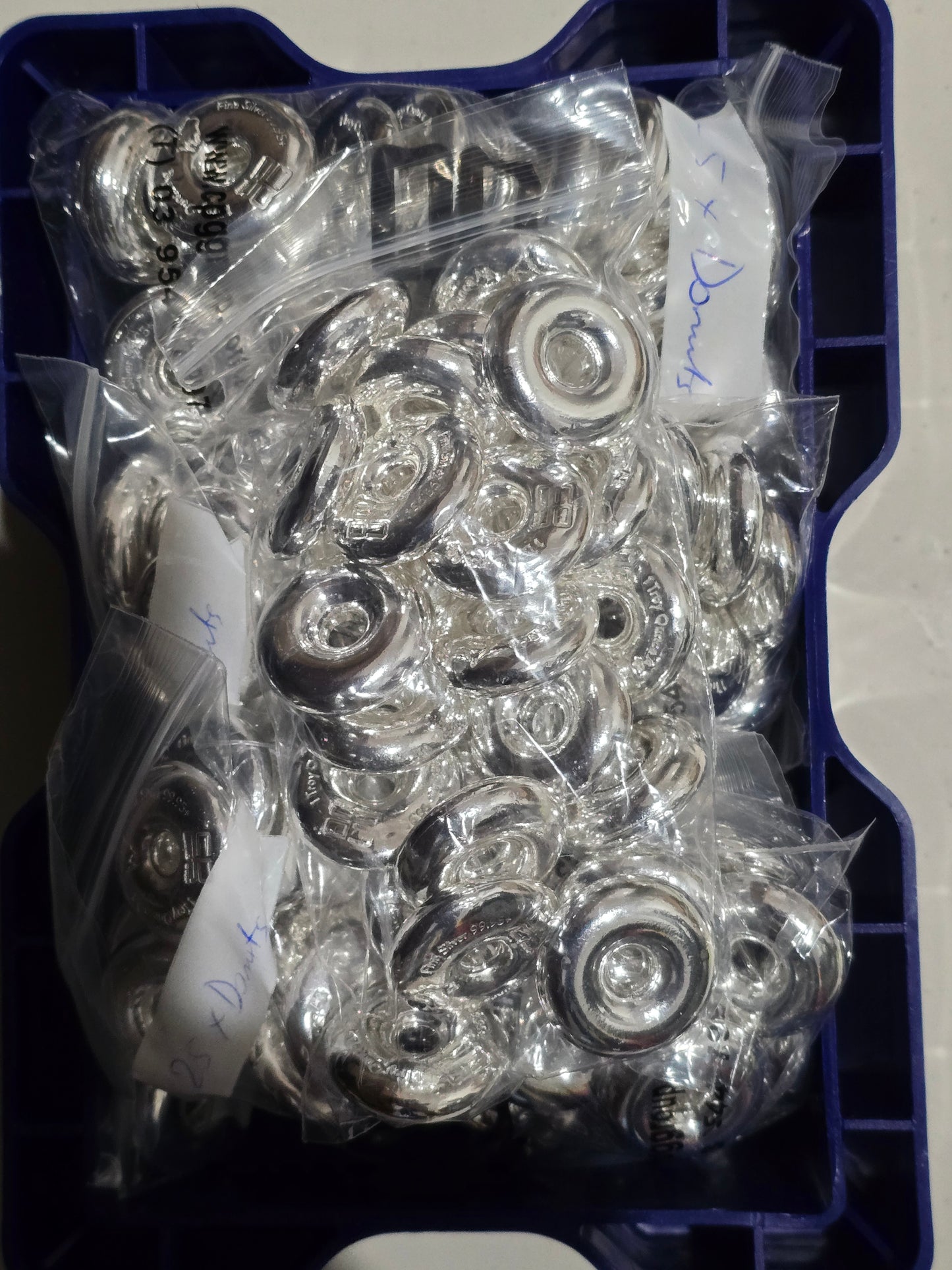1oz silver donut