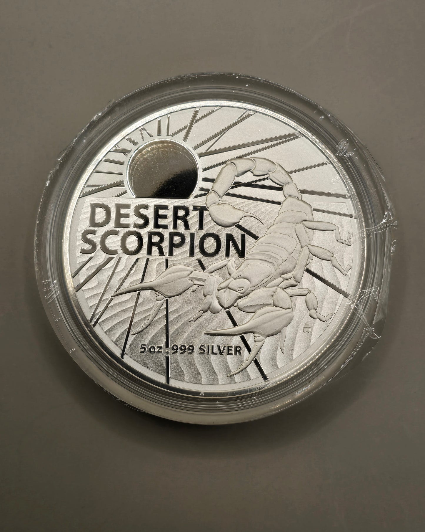 5oz 2023 Desert Scorpion silver bullion