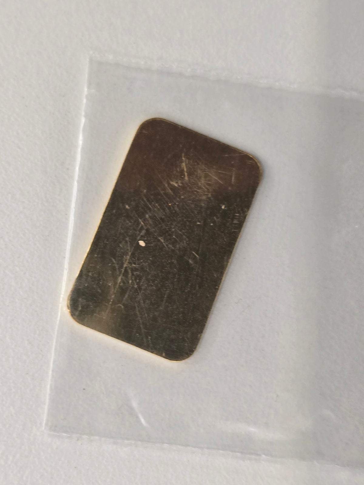 5g Argor Heraeus Switzerland gold bar without capsule