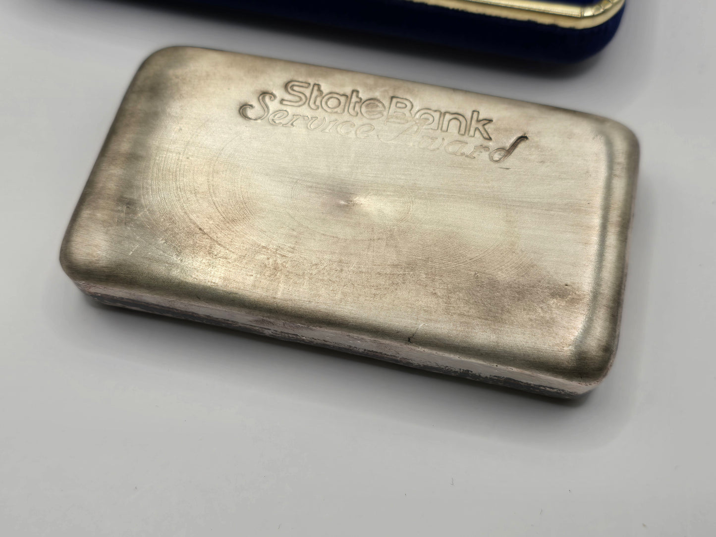 500g Vintage Statebank silver bar