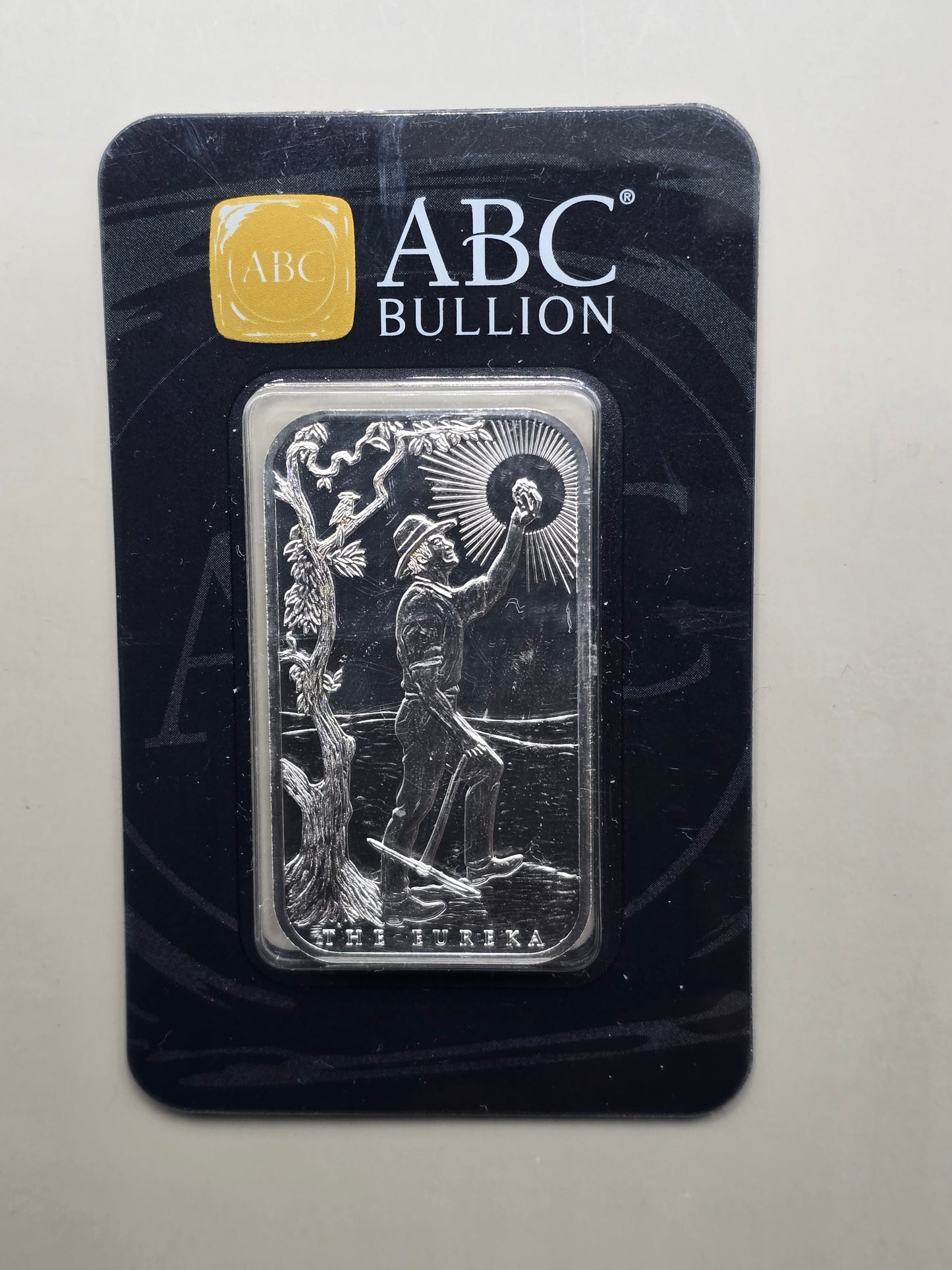 1oz ABC Eureka silver bar