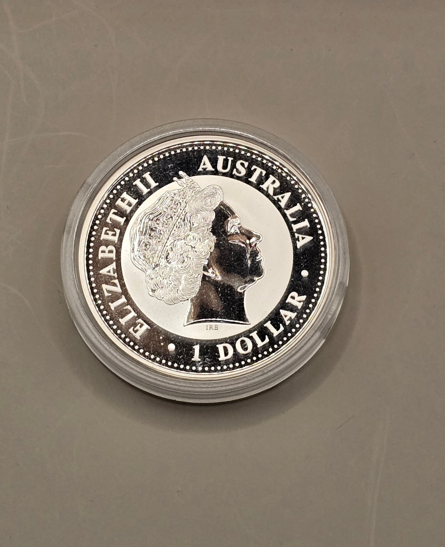 1oz 2002 Kookaburra silver coin