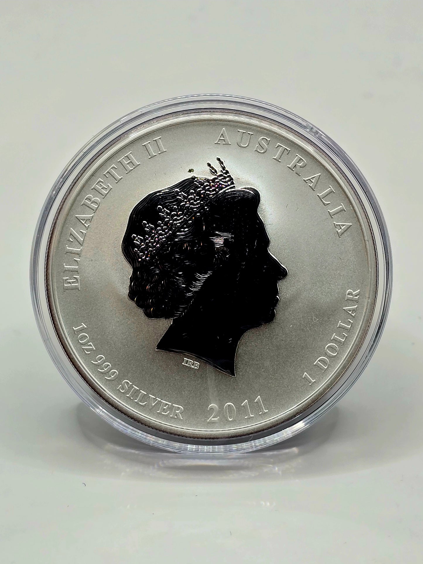 1oz 2011 Lunar Series 2 Rabbit silver coin