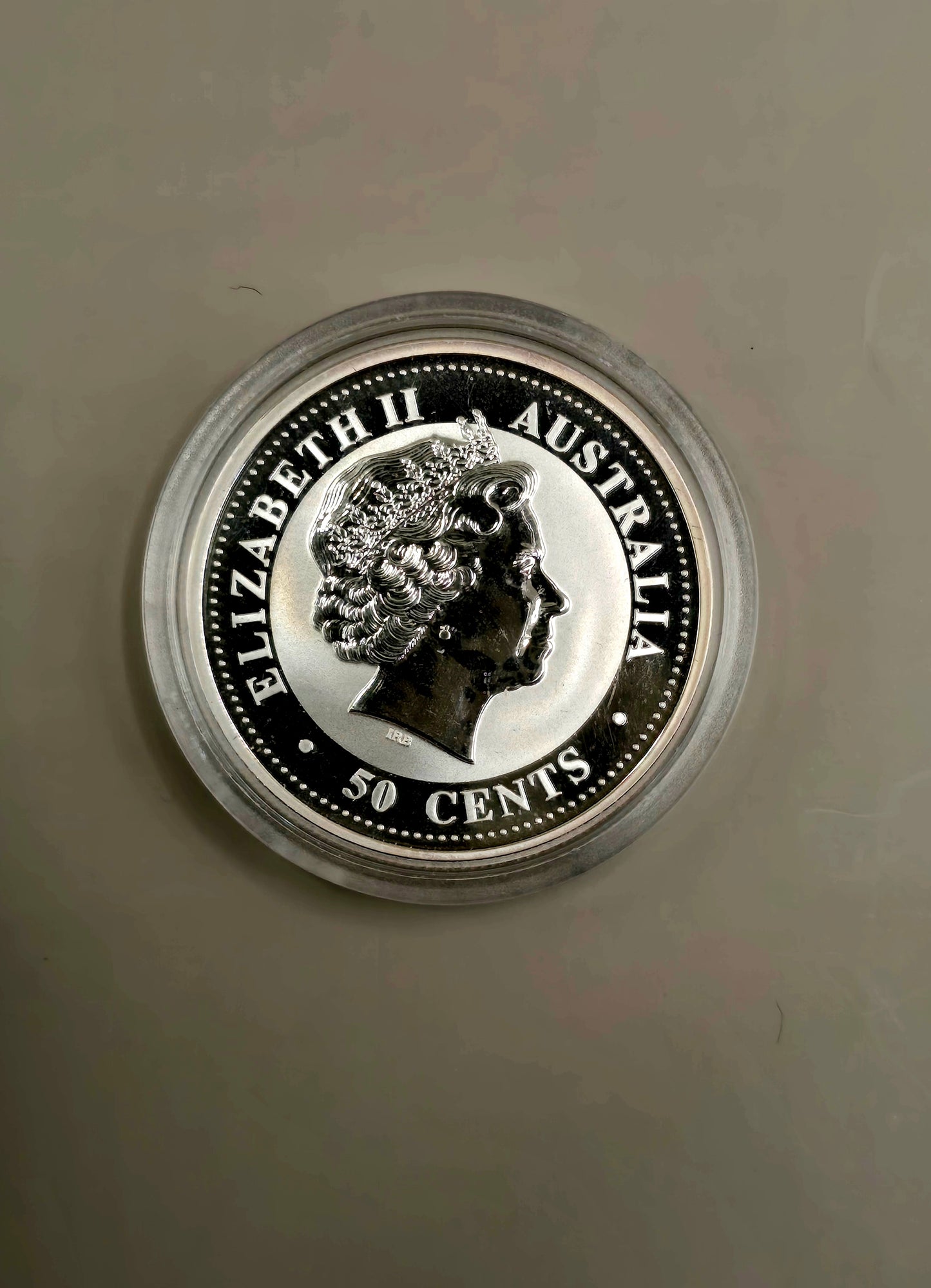 1/2oz 2003 series 1 lunar goat silver coin