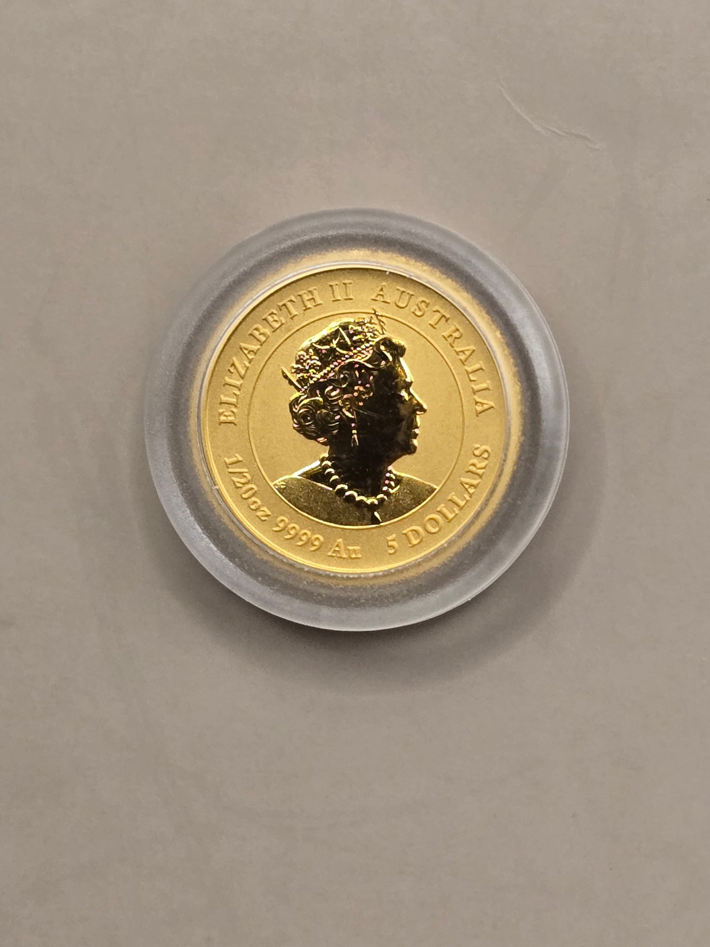 1/20oz 2020 Mouse gold coin