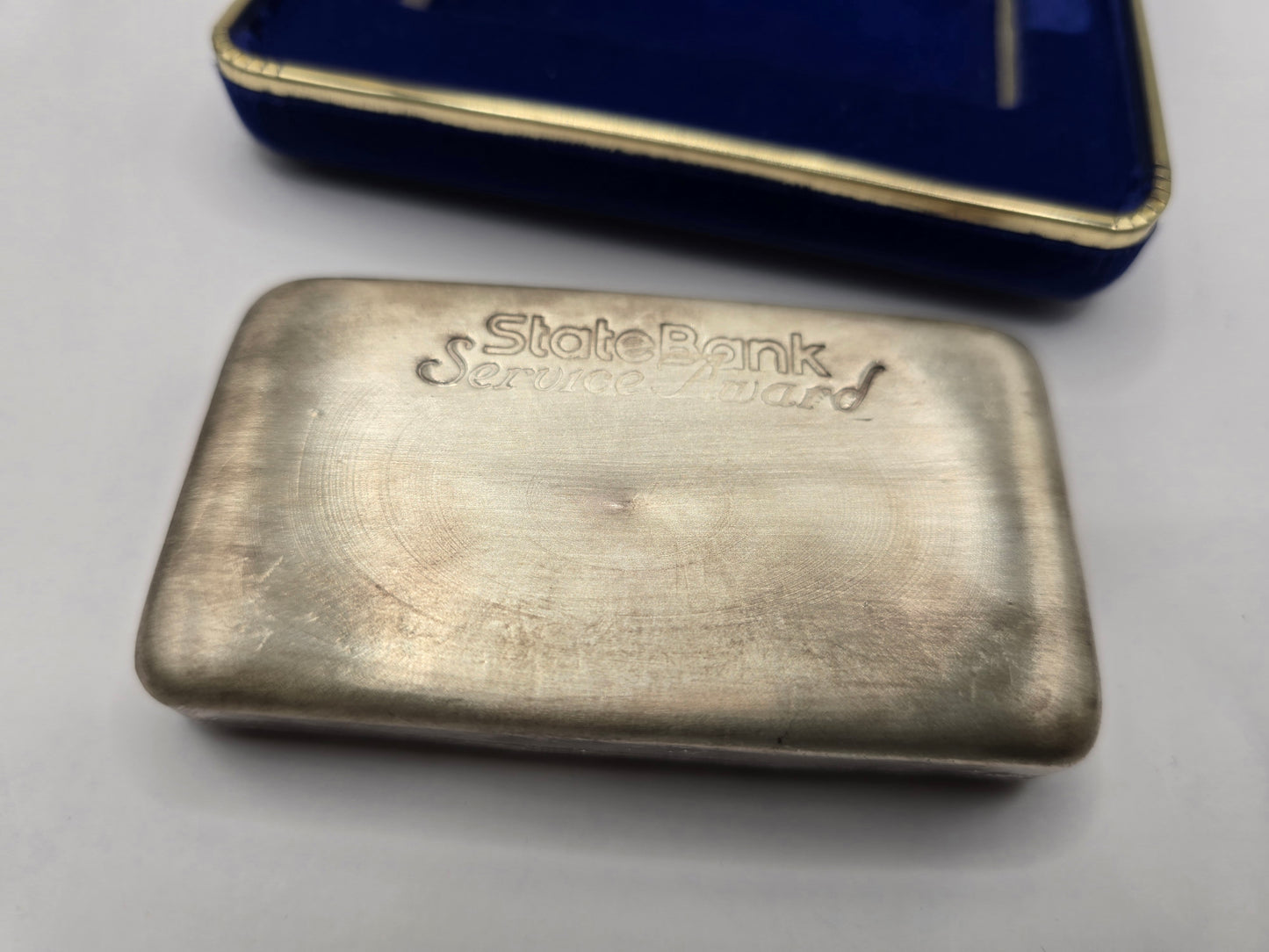 500g Vintage Statebank silver bar