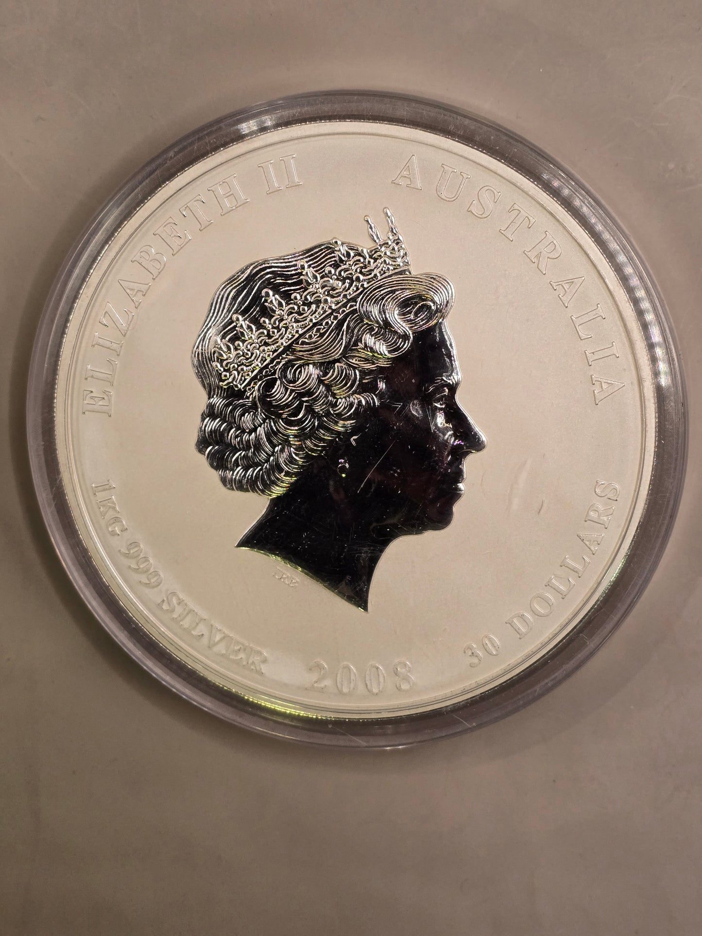 1kg 2008 Series 2 Silver Mouse