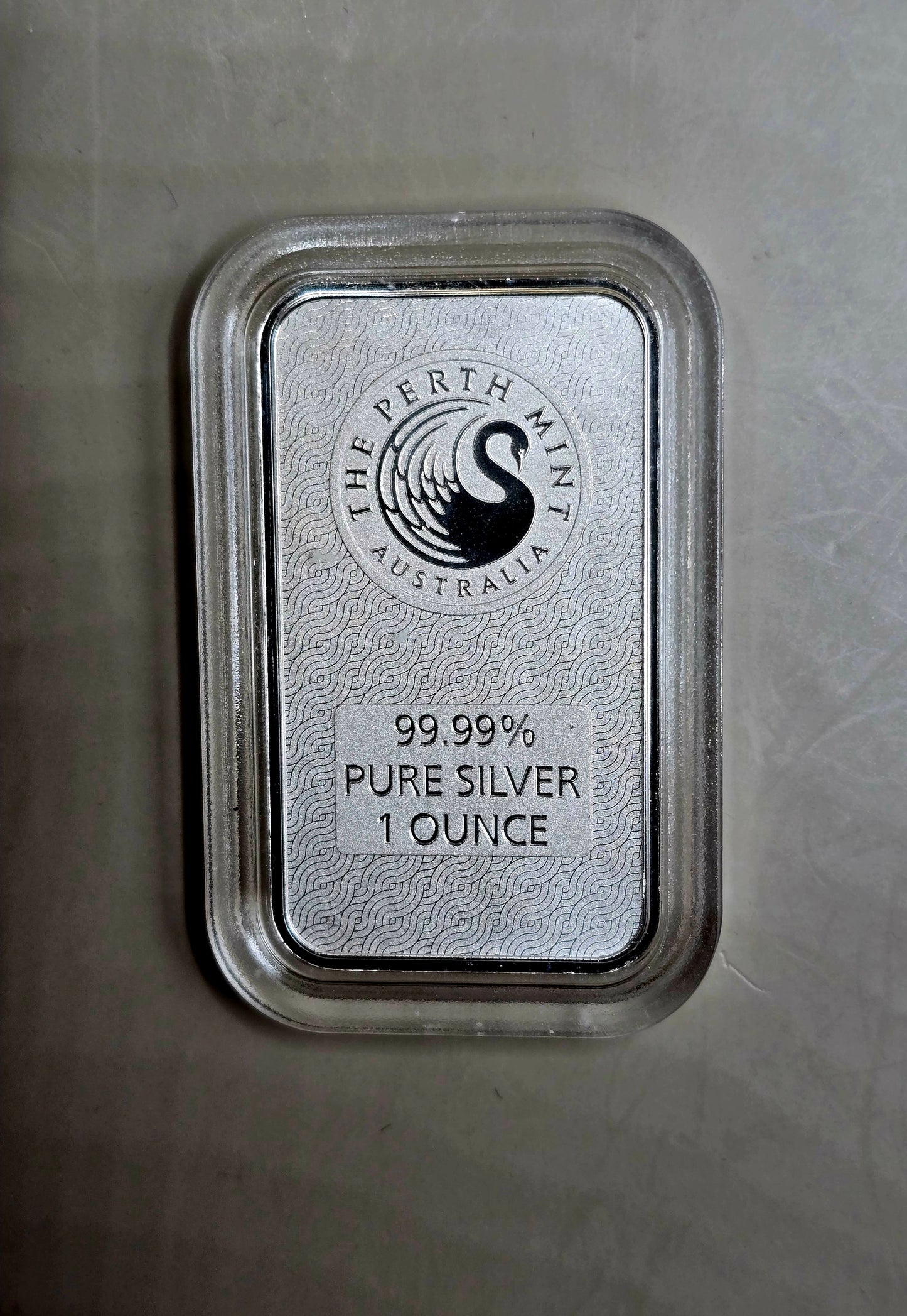 1oz Perth Mint Snake silver bar (capsuled)