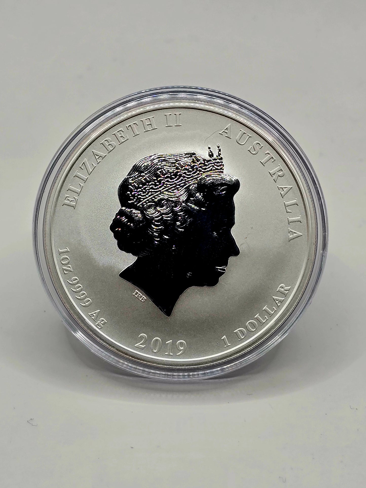 1oz 2019 Lunar Series 2 Pig silver coin