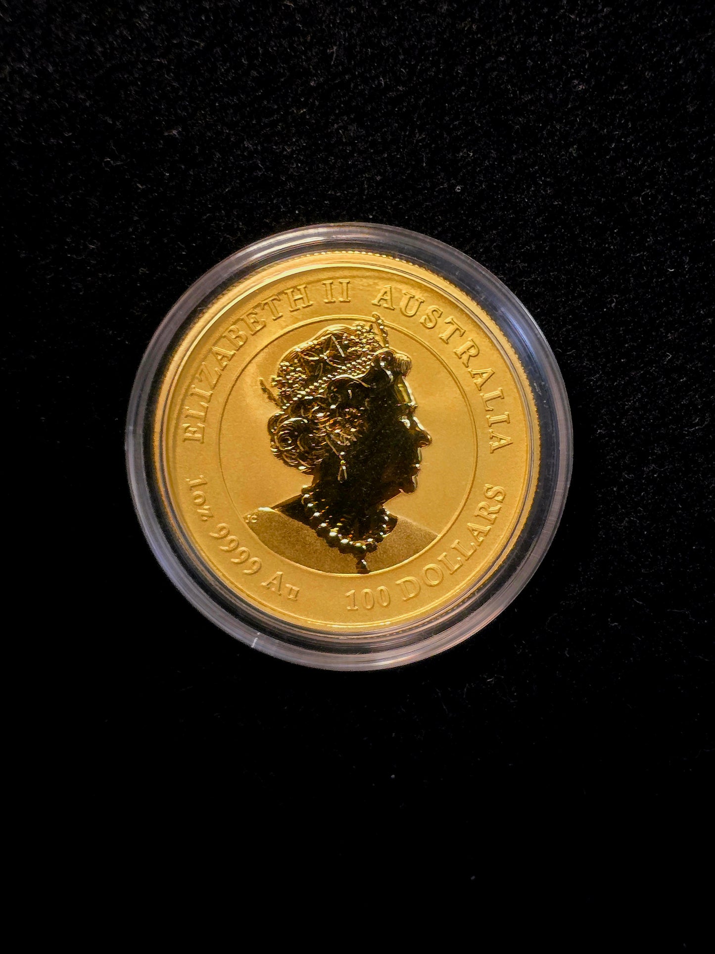 1oz 2022 S3 Tiger gold coin (bank deposit only)