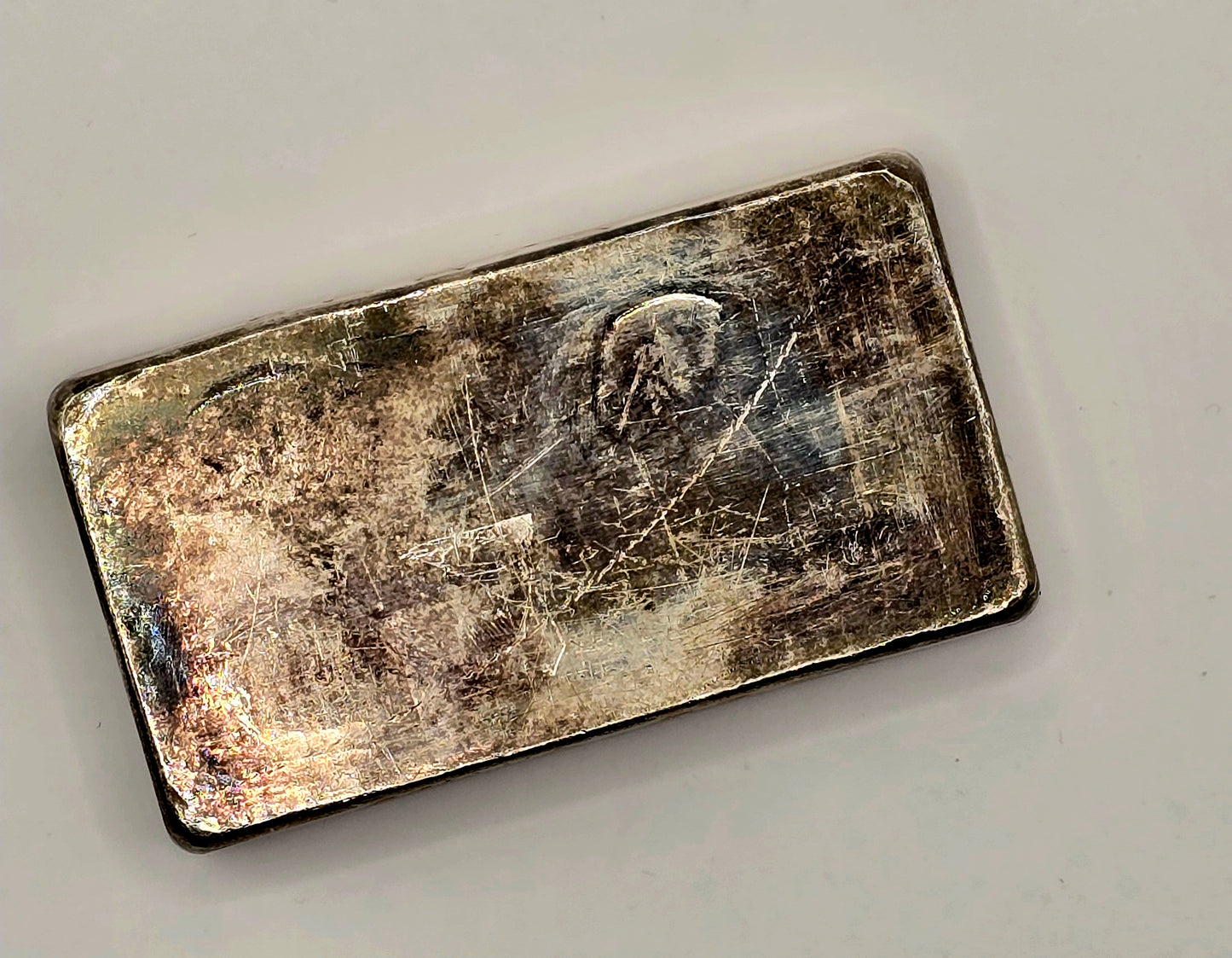 500g vintage ABC silver bar