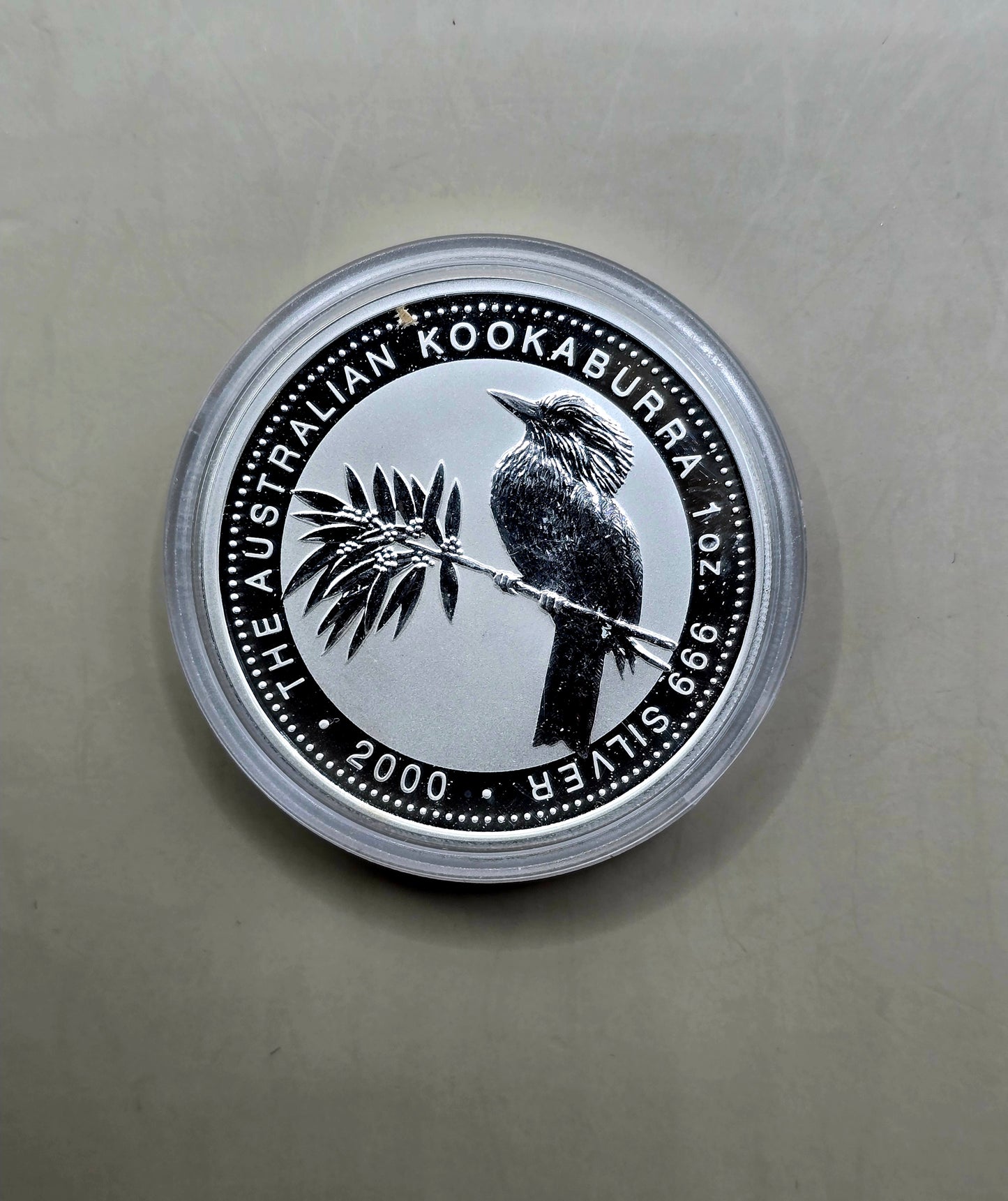 1oz 2000 Kookaburra silver coin