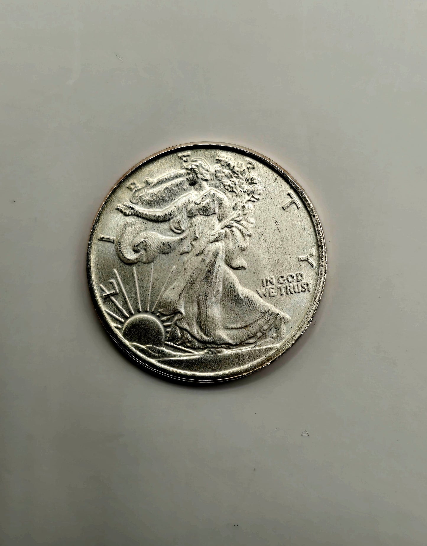 1/10oz silver round
