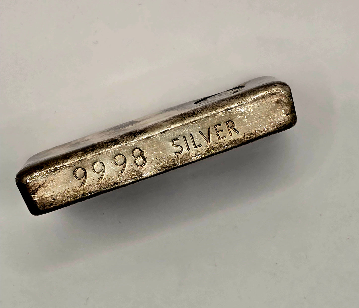500g vintage ABC silver bar