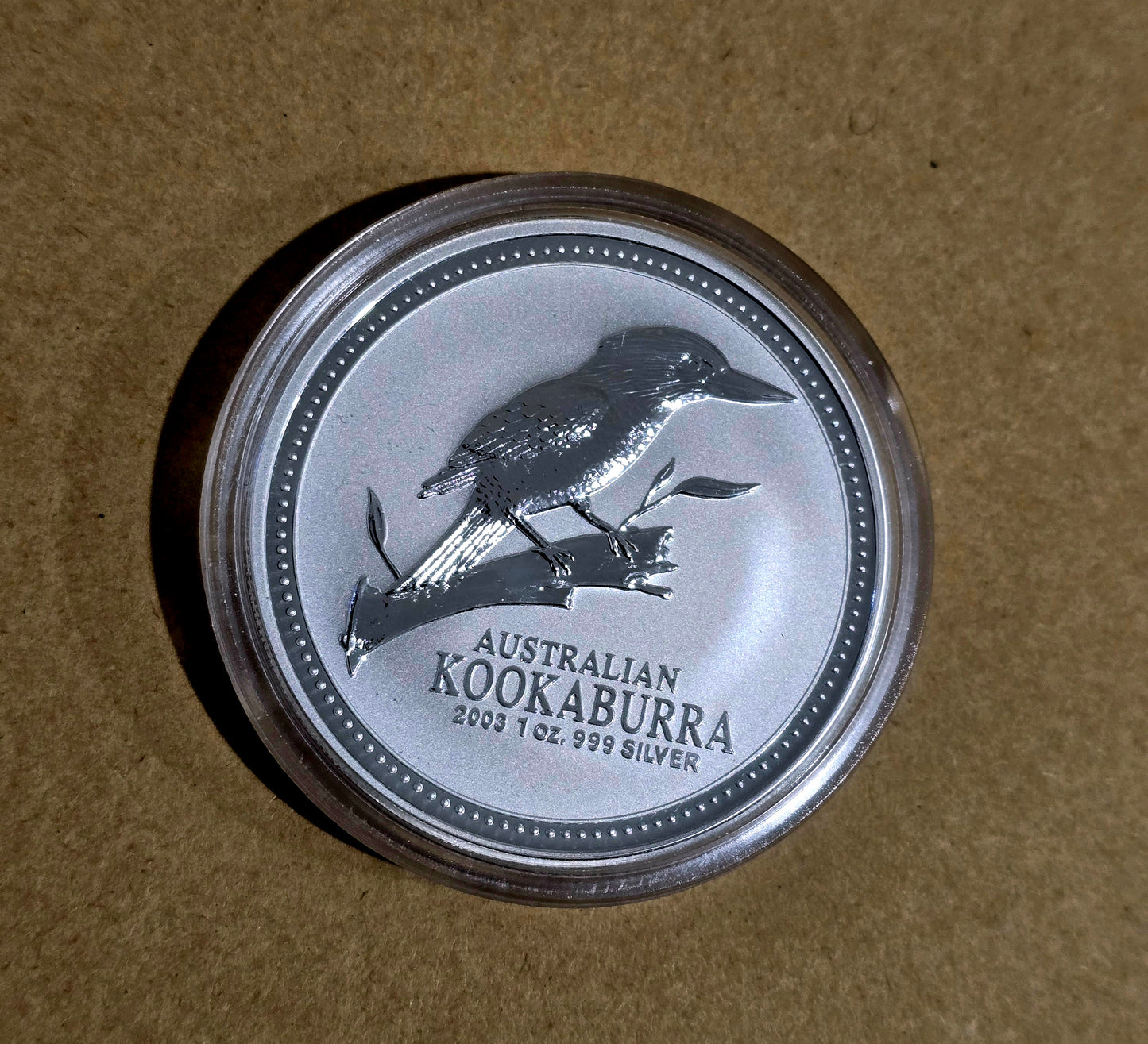 1oz 2003 Silver Kookaburra coin