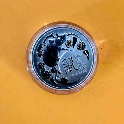 1oz 2020 Lunar Rat Mouse RAM