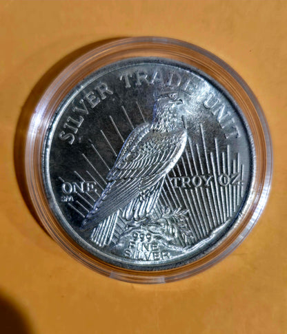 1oz 1986 Silver round