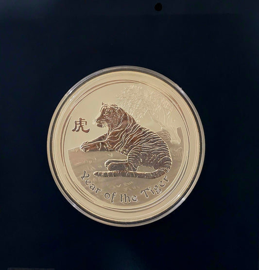 10oz 2010 Lunar Tiger silver coin