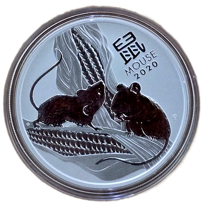 1oz 2020 silver Mouse