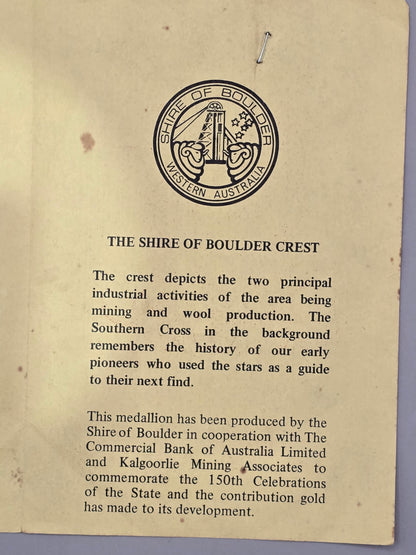 1979 WA 150 years 1.6g Gold Swan