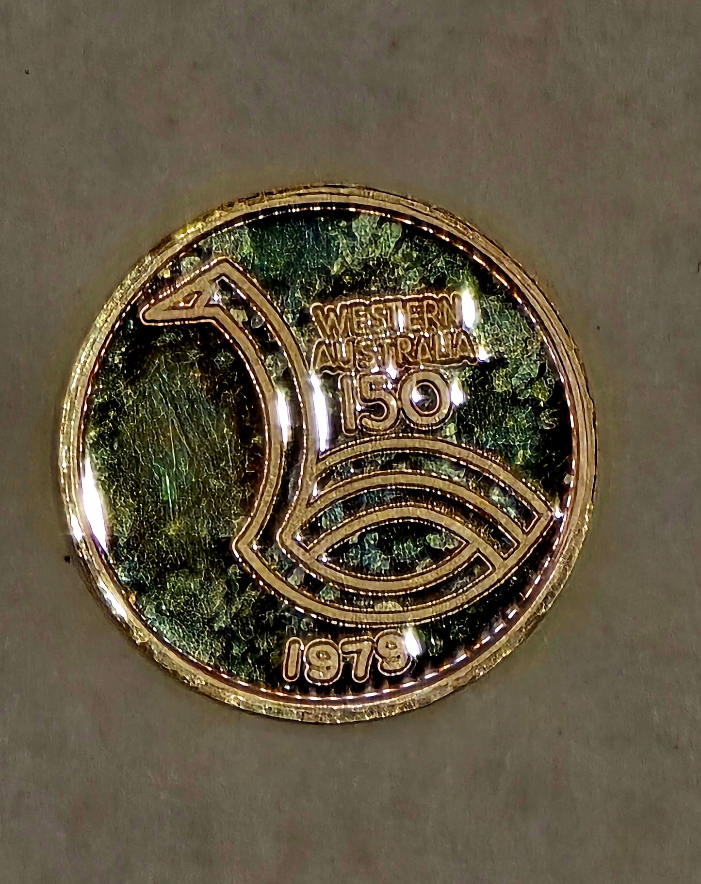 1979 WA 150 years 1.6g Gold Swan