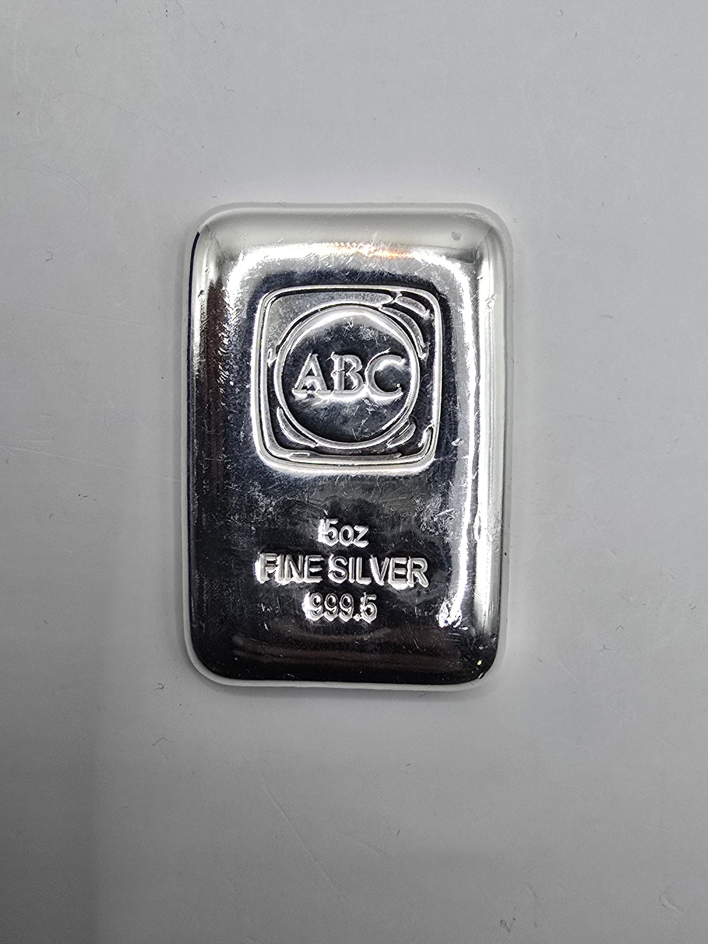 5oz ABC silver bar