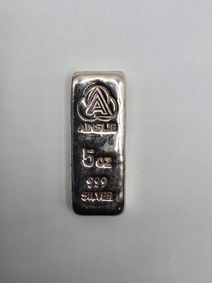 5oz Ainslie kitkat style silver bar (no longer produced)