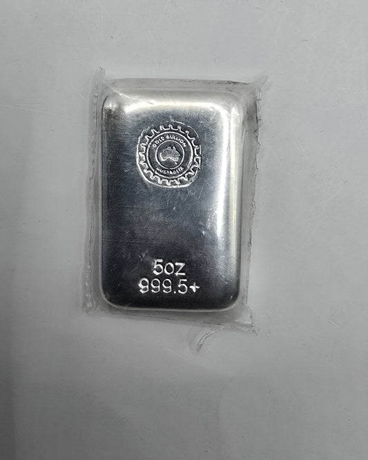 5oz GBA silver bar