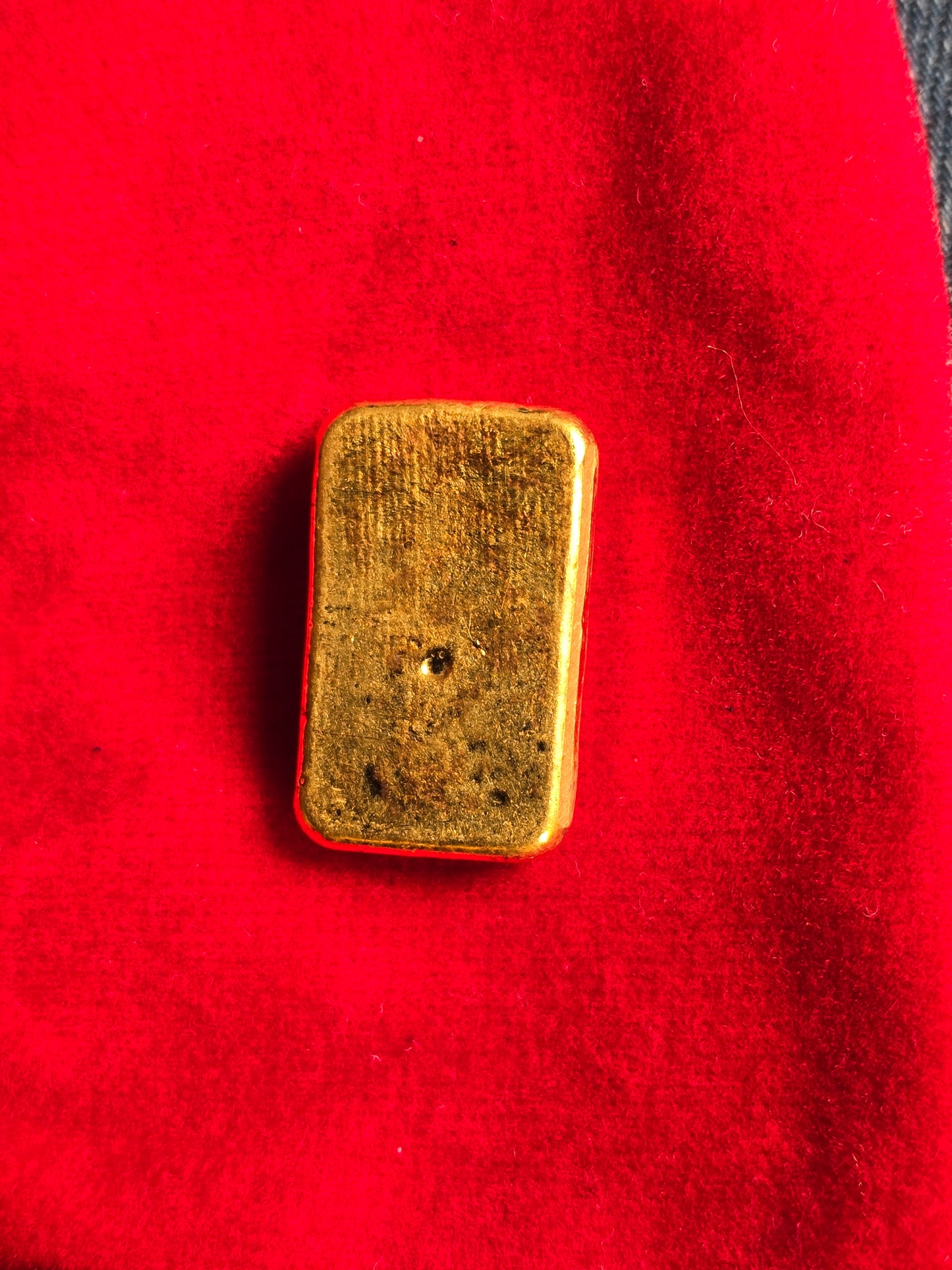 1oz rare vintage Engelhard "E pill" gold bar (bank deposit only)