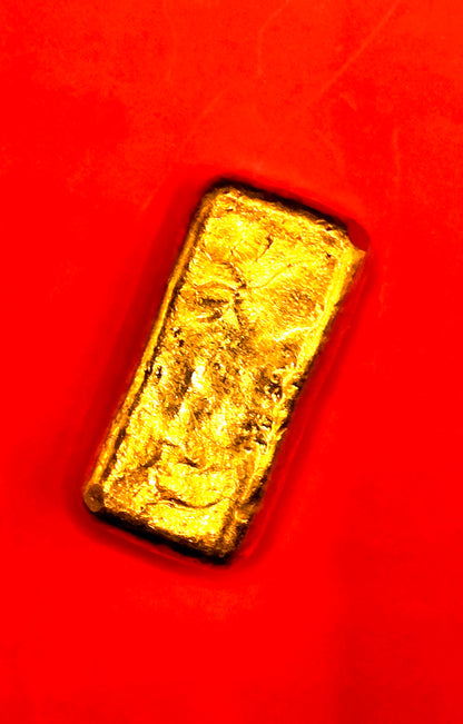 1oz vintage Harrington gold bar 9963 purity (bank deposit only)