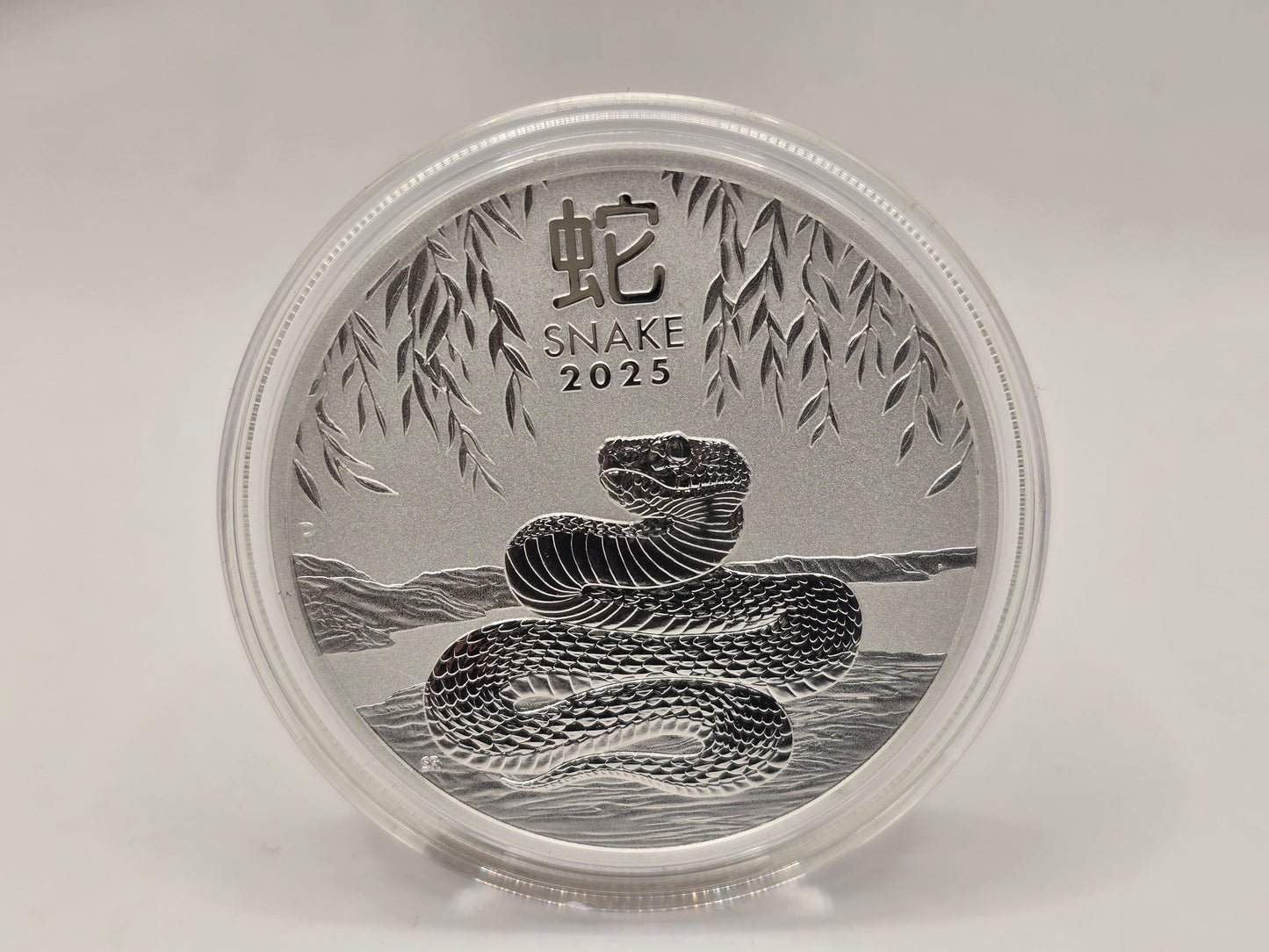 1oz 2025 Lunar Snake silver coin