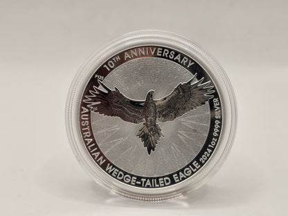 1oz 2024 Wedge-tailed Eagle silver coin