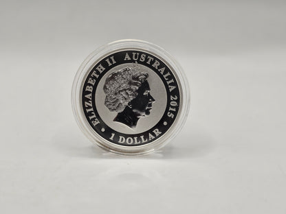 1oz 2015 Kookaburra silver coin
