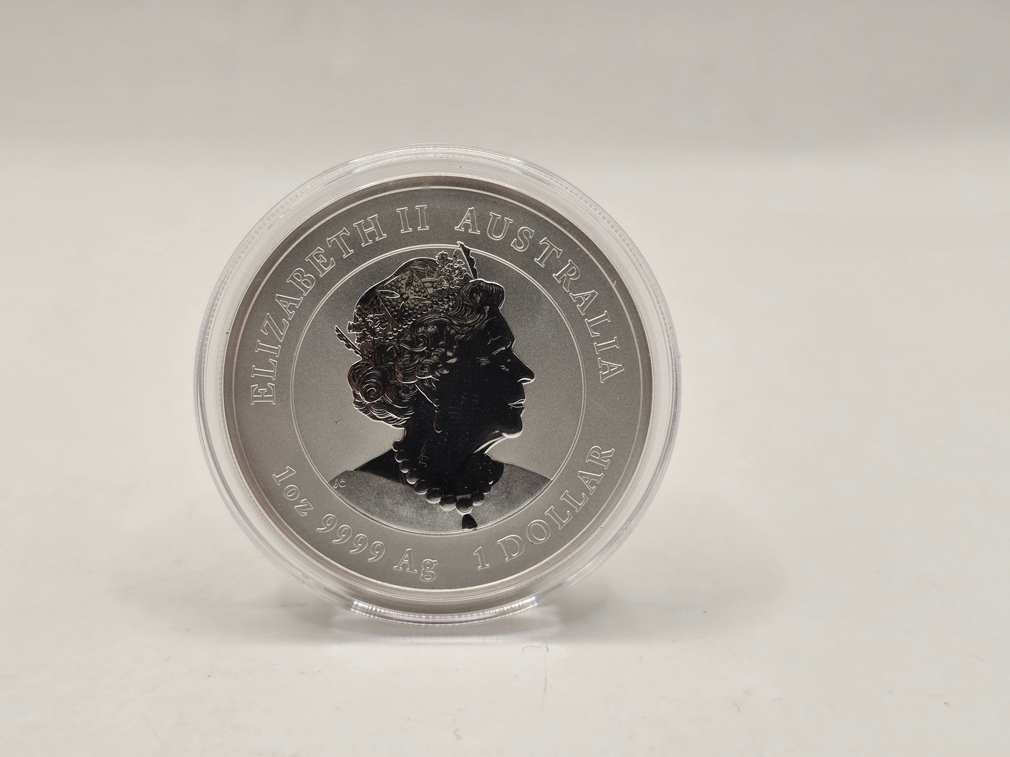 1oz 2023 Rabbit with Dragon privy silver coin